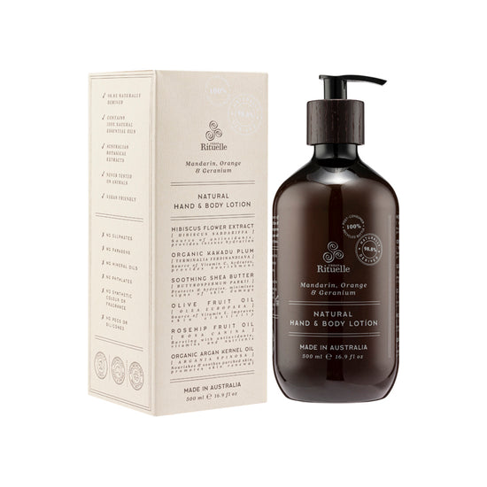 Urban Rituelle Mandarin, Orange & Geranium Natural Hand & Body Lotion 500ML | Sasa Global eShop