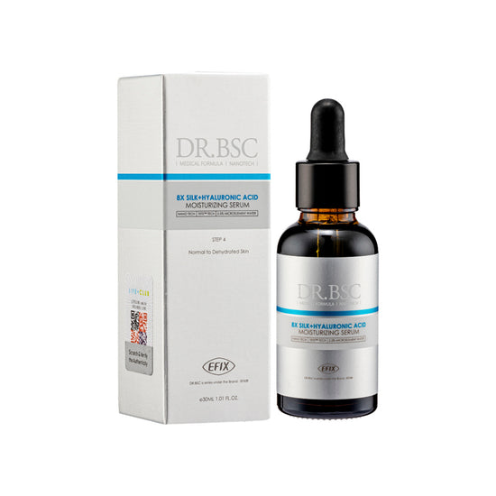 Dr.BSC 8X Silk+Hyaluronic Acid Moisturizing Serum Plus Blue Copper Peptide 30ML | Sasa Global eShop