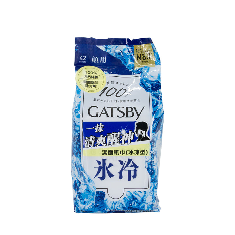 GATSBY 10個 洗顔ペーパー | フェイスケア | 商品情報 | GATSBY - ギャツビー｜mandom
