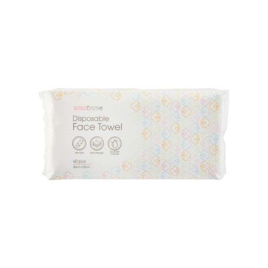 Sasatinnie Disposable Face Towel 60PCS | Sasa Global eShop