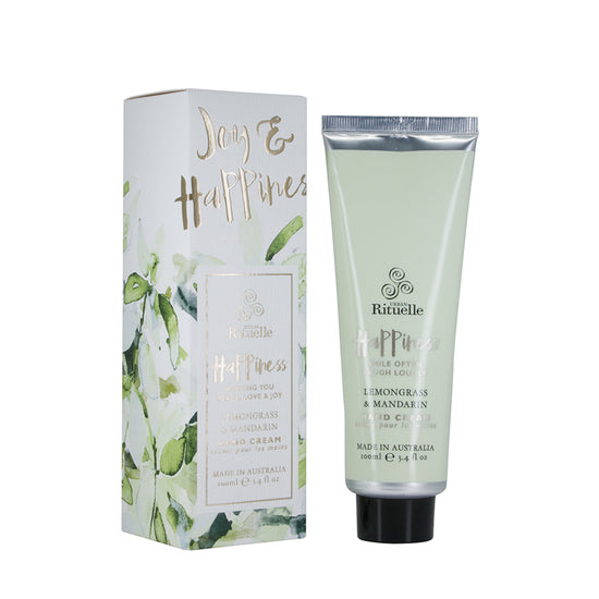 Urban Rituelle Happiness Lemongrass & Mandarin Hand Cream 100ML | Sasa Global eShop