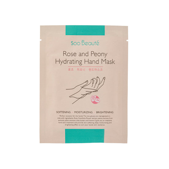 Soo Beauté Rose & Peony Hydrating Hand Mask 18ML | Sasa Global eShop