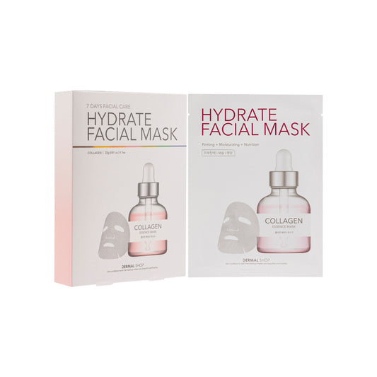 Dermal Shop Hydrate Facial Mask Collagen 7PCS