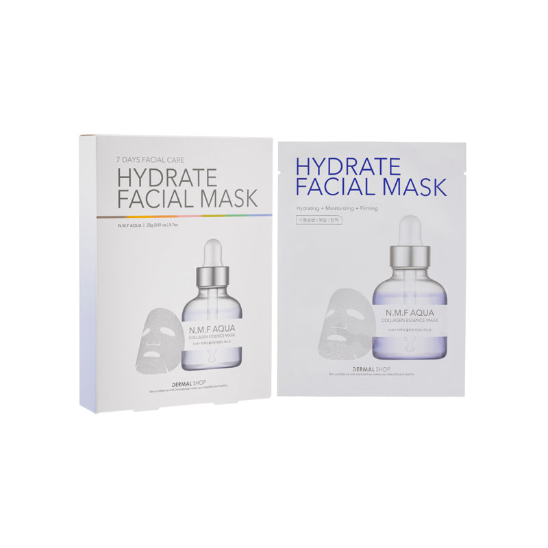 Dermal Shop N.M.F. Aqua Collagen Essence Mask 7PCS – Sasa Global eShop