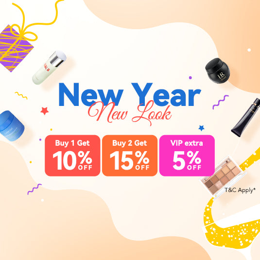[PROMOTION] NEW YEAR NEW LOOK - BUY 1 GET 10% OFF; BUY 2 GET 15% OFF