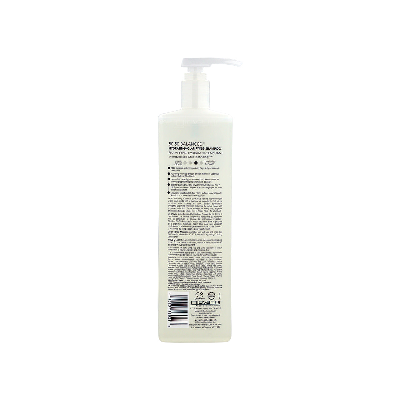 Giovanni 50:50 Balanced™ Hydrating-Clarifying Shampoo 1000ML | Sasa Global eShop
