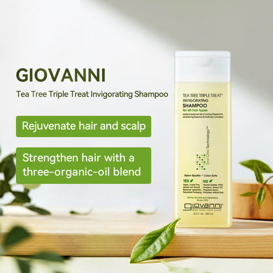 Giovanni Tea Tree Triple Treat Shampoo 250ml
