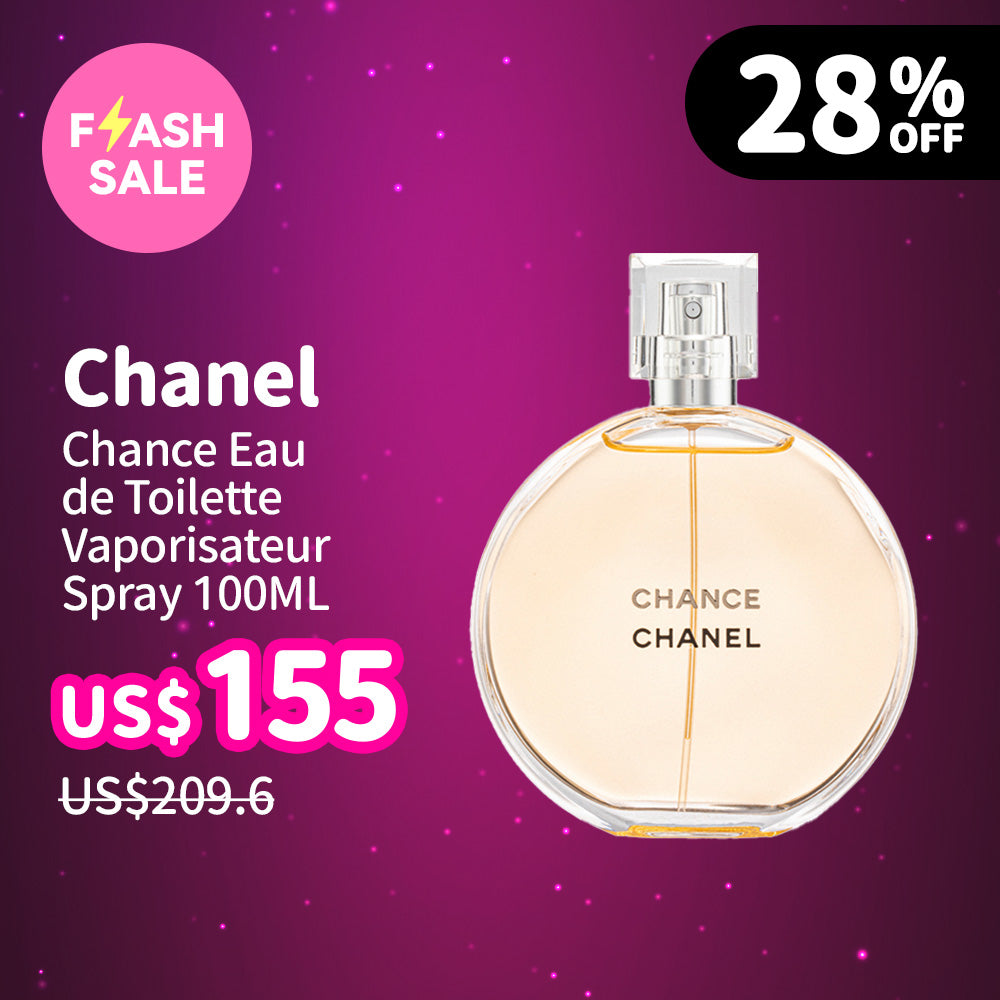 Chanel Chance Eau de Toilette Vaporisateur Spray 100ML | Sasa