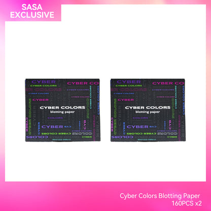 Cyber Colors Blotting Paper 160PCS x2