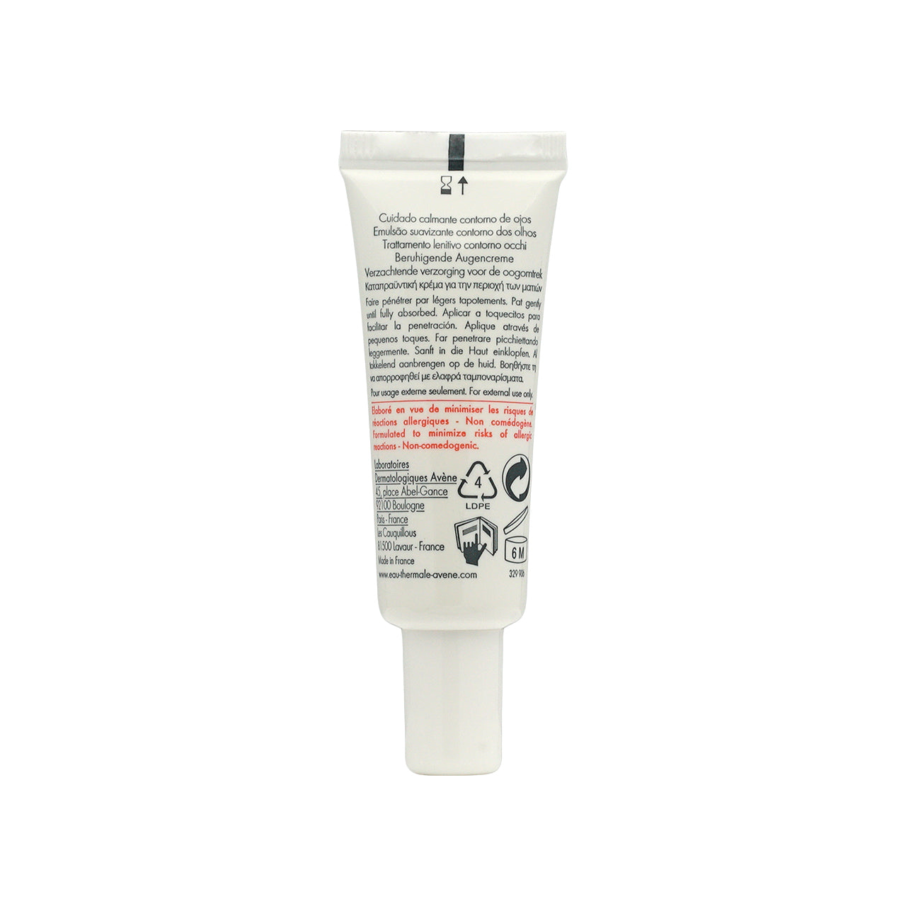 Avene Soothing Eye Contour Cream 10ml | Sasa Global eShop
