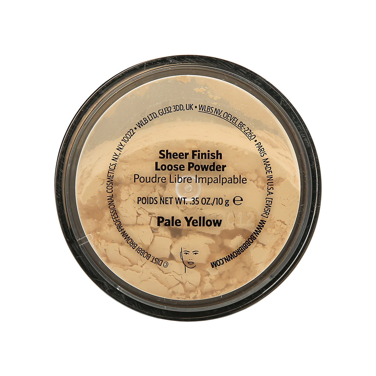 Bobbi Brown Sheer Finish Loose Powder #Pale Yellow 1pc | Sasa Global eShop