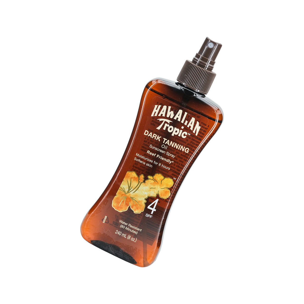 Hawaiian Tropic SPF4 Dark Tanning Oil Sunscreen Spray 240ml | Sasa Global eShop