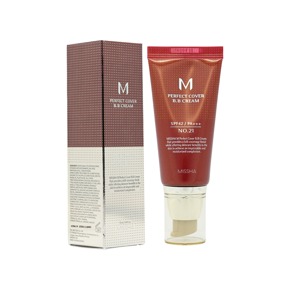 M Perfect Cover Bb SPF42 Pa+++