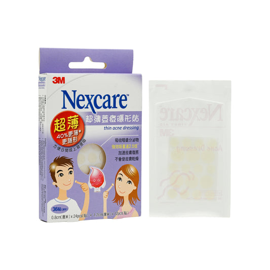 Nexcare Thin Acne Dressing pack 36pc