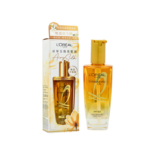 L'Oreal Paris Elseve Extraordinary Oil Airy Silk For Frizzy Hair Type Extraordinary Oil 100ml