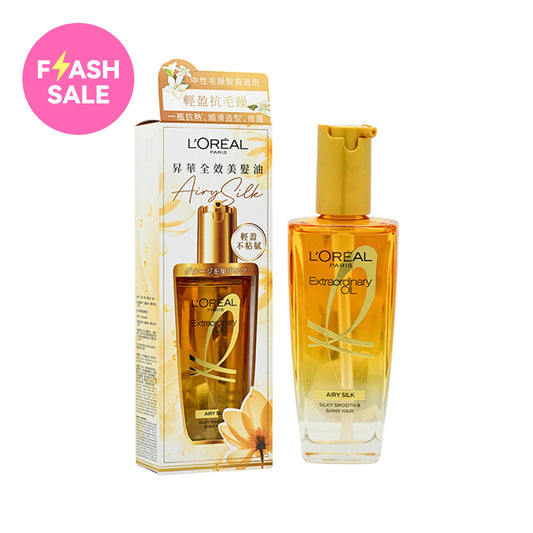 L'Oreal Paris Elseve Extraordinary Oil Airy Silk For Frizzy Hair Type Extraordinary Oil 100ml