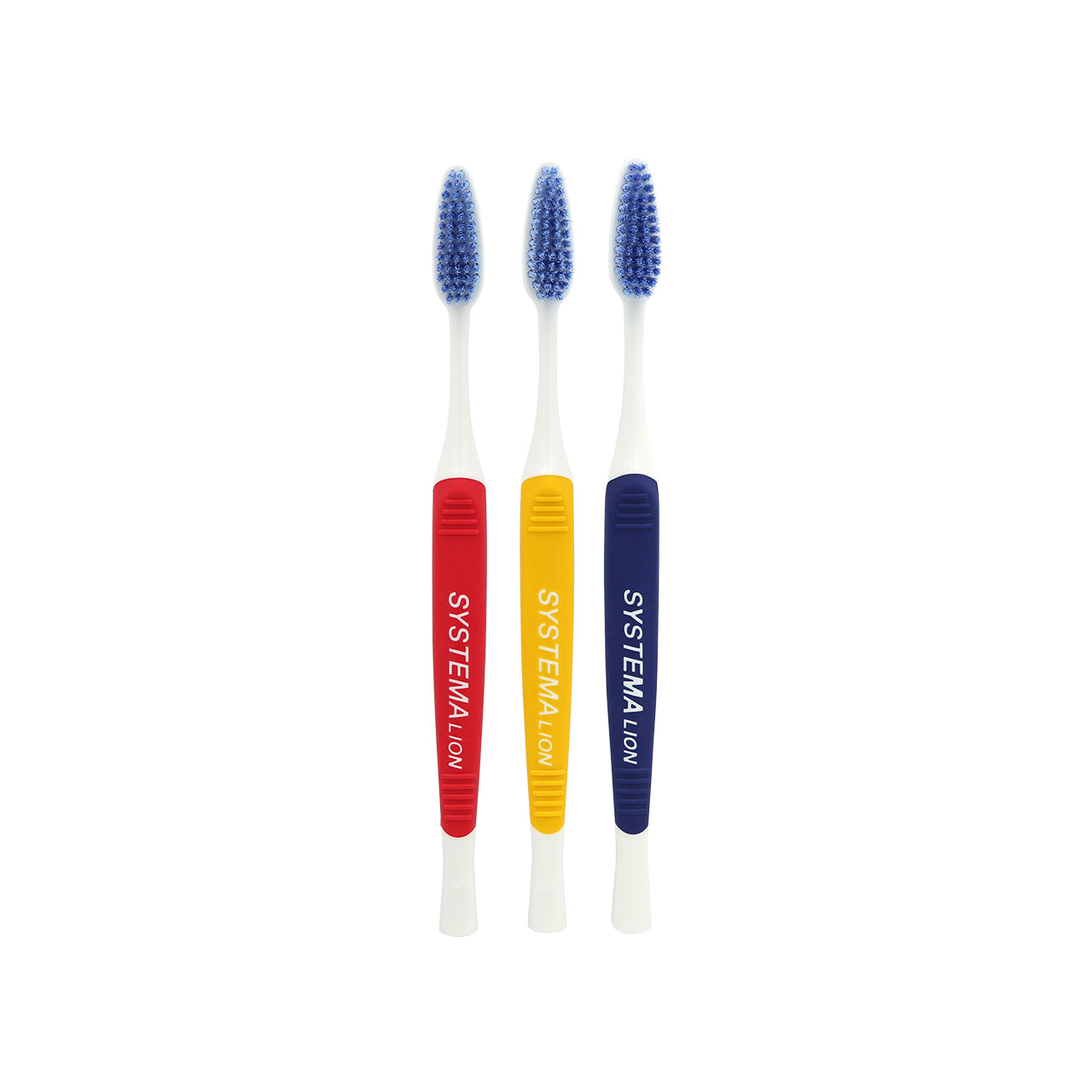 Lion Systema Toothbrush Spiral Bristle Large Head 3pcs | Sasa Global eShop