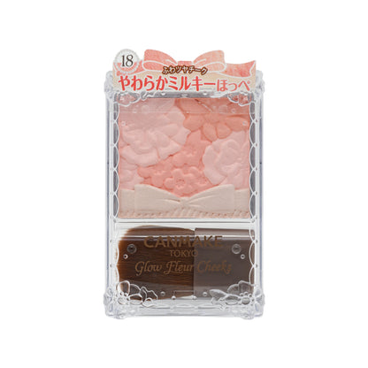 Canmake Glow Fleur Cheeks #18 Peach Whip Fleur 1pc