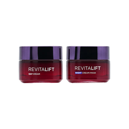 L'Oreal Paris Revitalift Day + Night Cream Set 2pcs | Sasa Global eShop