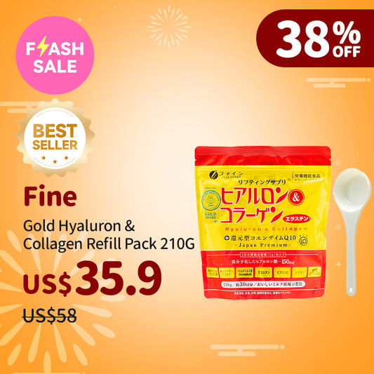 Fine Gold Hyaluron & Collagen Refill Pack 210G