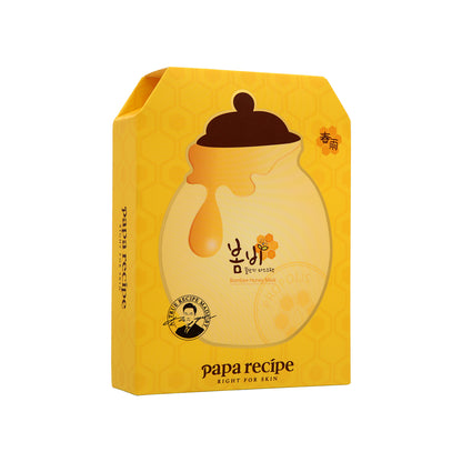 Papa Recipe Bombee Honey Mask Pack 10PCS