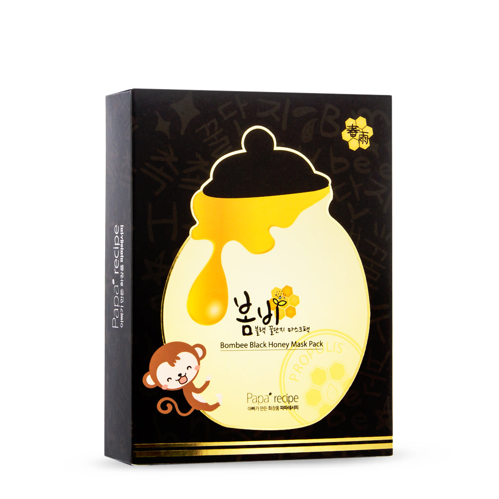 Papa Recipe Bombee Black Honey Mask Pack 10PCS | Sasa Global eShop