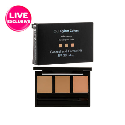 Cyber Colors Conceal And Correct Kit SPF30 PA++ 4.5 G
