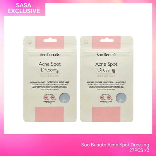 Soo Beaute Acne Spot Dressing 27PCS X2