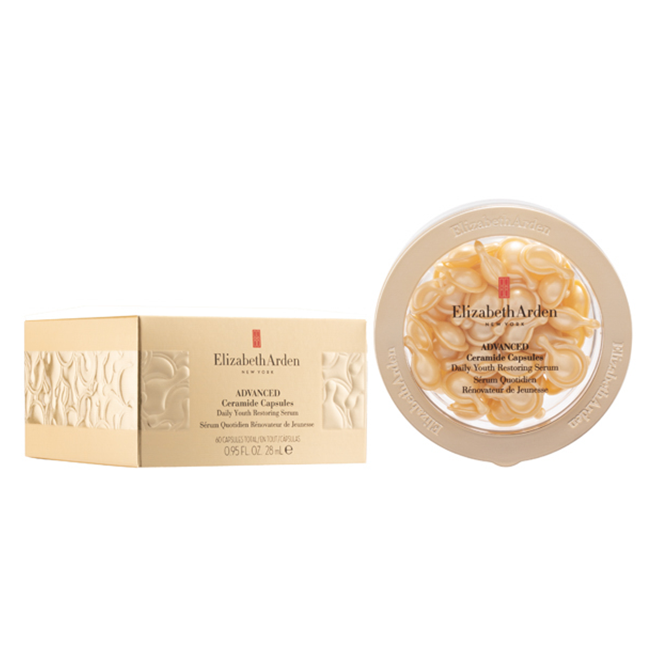 Elizabeth Arden Advanced Ceramide Capsules Daily Youth Restoring Serum  Upgrade Version 60 Capsules | Sasa Global eShop