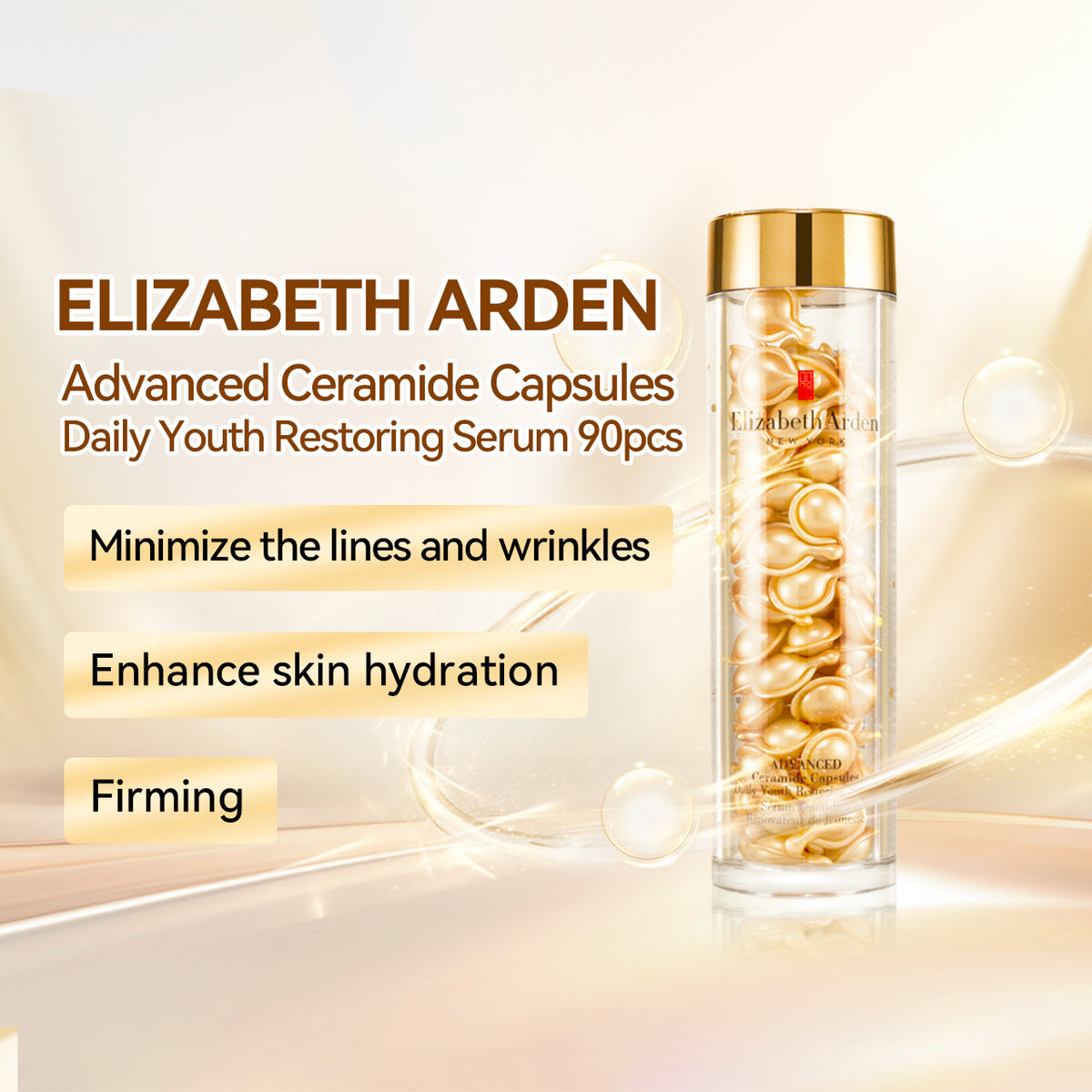 Advanced Ceramide Capsules Daily Restoring Serum 60 90 Capsules