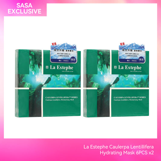 La Estephe Caulerpa Lentillifera Hydrating Mask 6PCS x2
