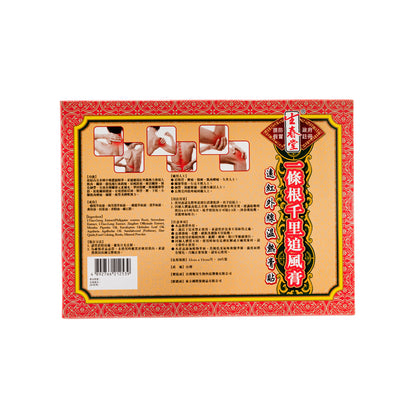 Shung Chun Tang  L-Tiao-Gung Point Pain Plaste 10Pcs