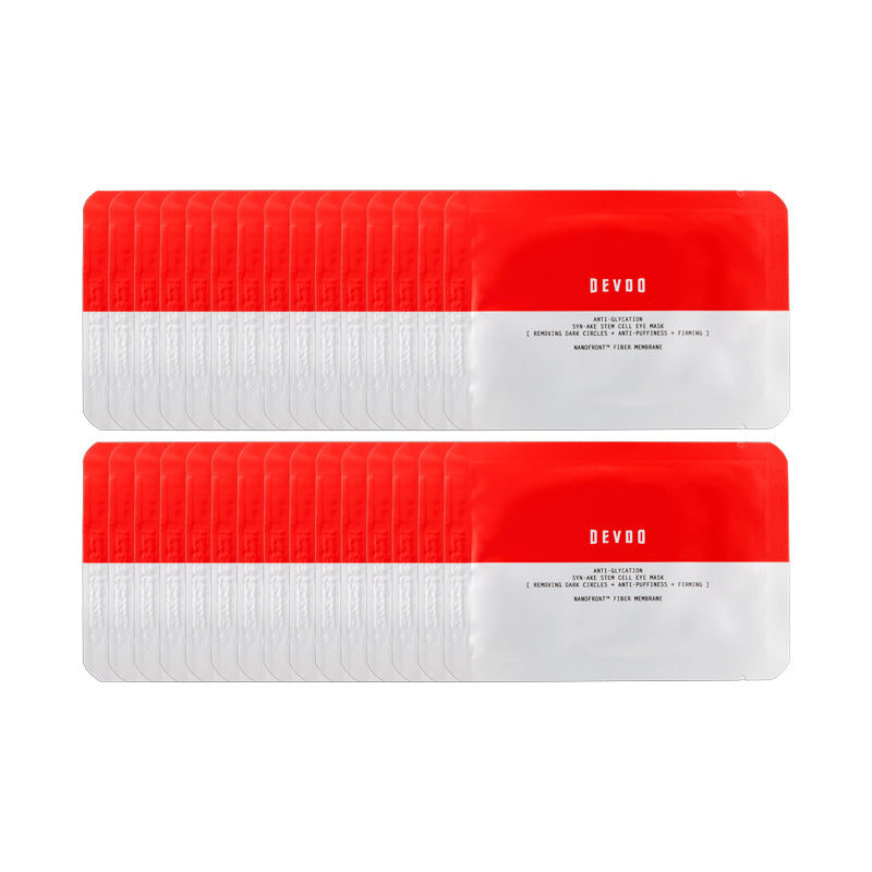 DEVDO Anti-glycation Syn-Ake Stem Cell Eye Mask 30 pairs – Sasa Global ...