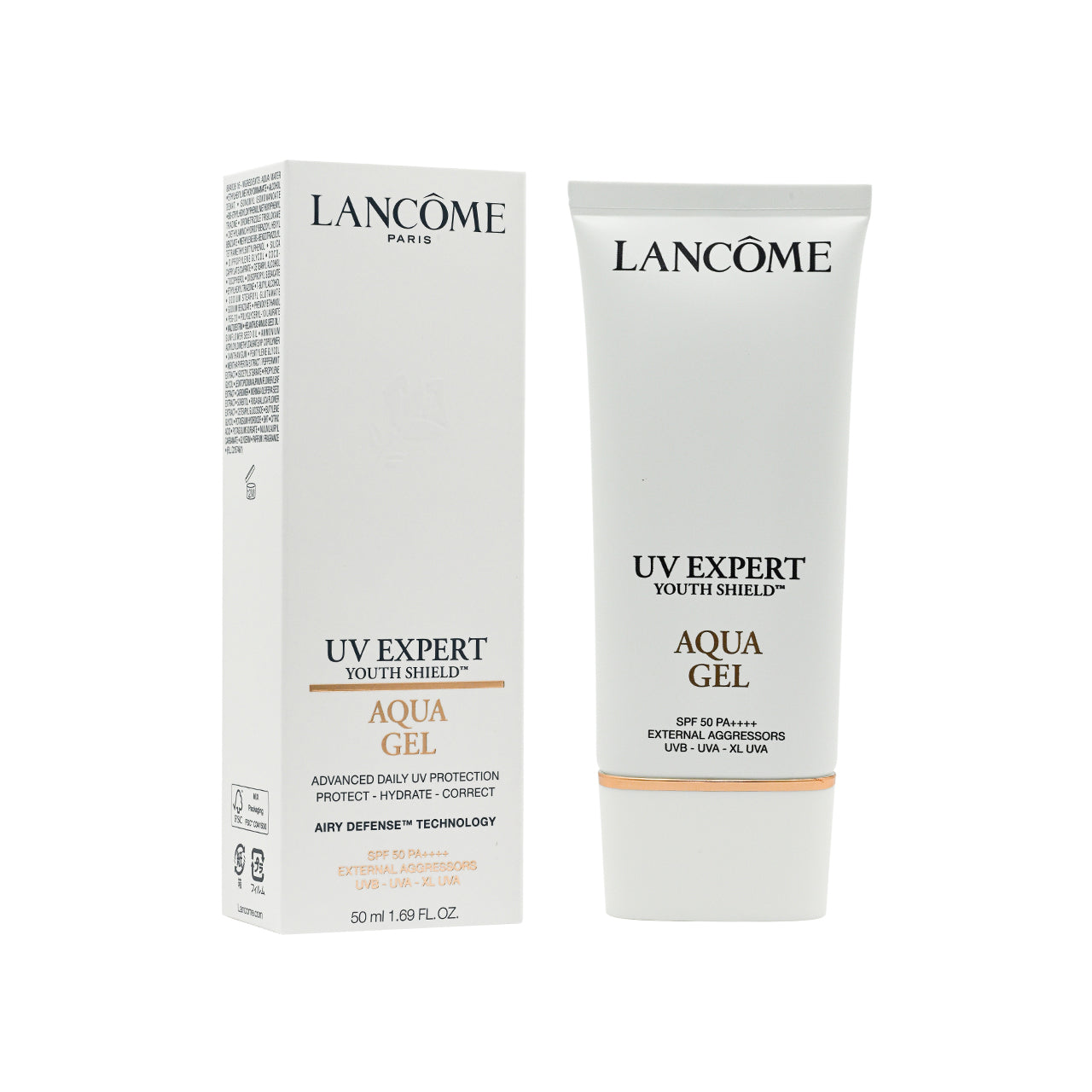 日焼け止め LANCOME UV EXPERT DNA SHIELD SPF50 UV Expert Aguagel Defense SPF 50 Sunscreen for Face - Lancôme