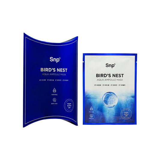 SNP Bird's Nest Aqua Ampoule Mask 10pcs