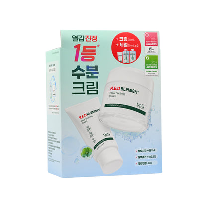 Dr.G Clear Soothing Cream Bonus Pack 4pcs + FREE GIFT