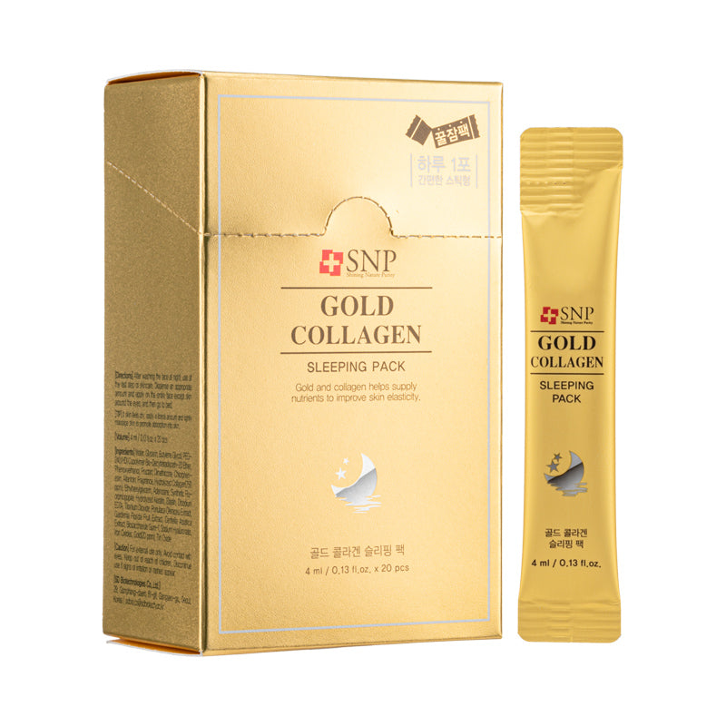 Snp Gold Collagen Sleeping Pack 4ML
