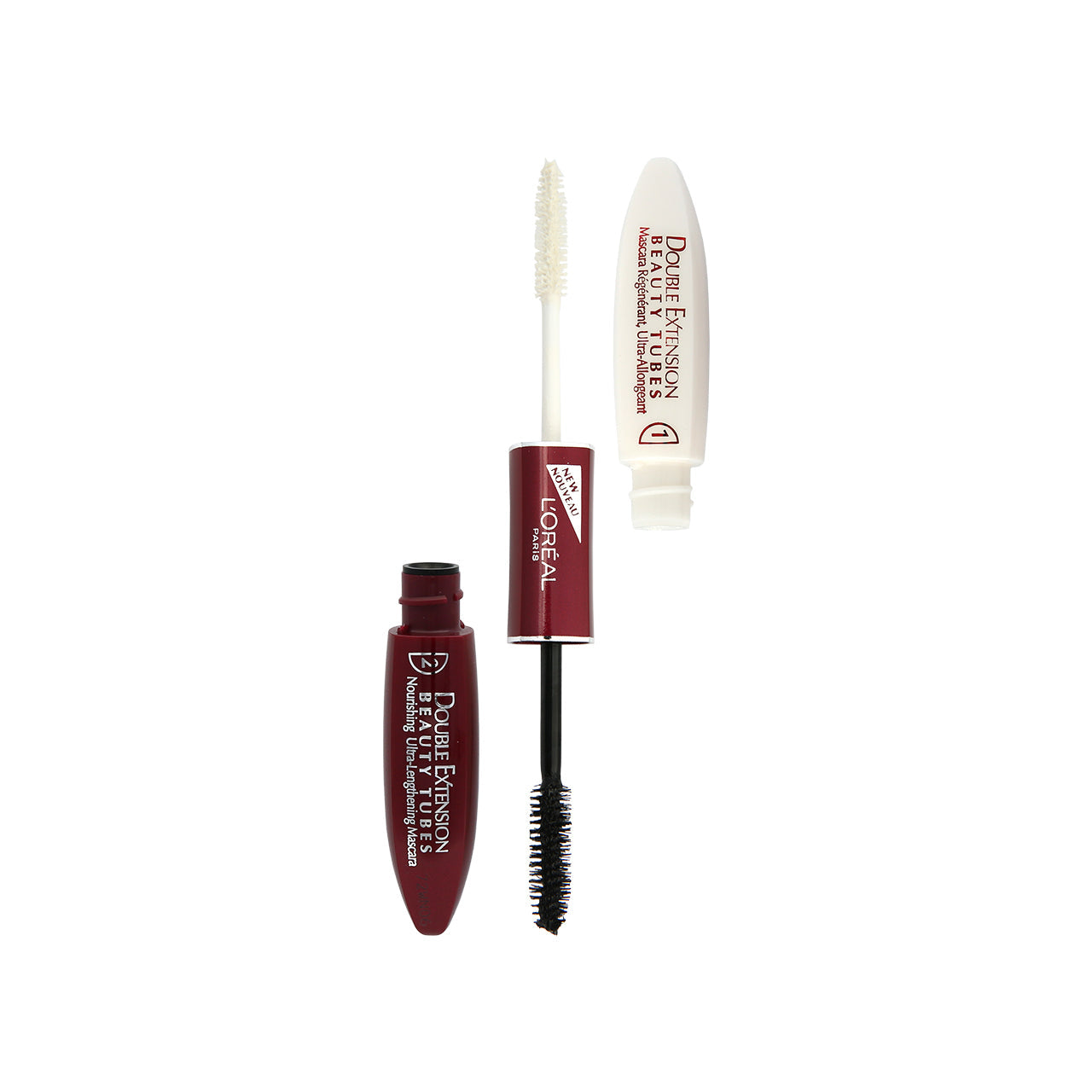 L'Oreal Paris Double Extension Beauty Tubes Twin Pack Set #Black