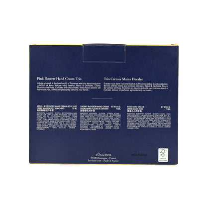 L'Occitane Pink Flowers Hand Cream Trio 3PCS