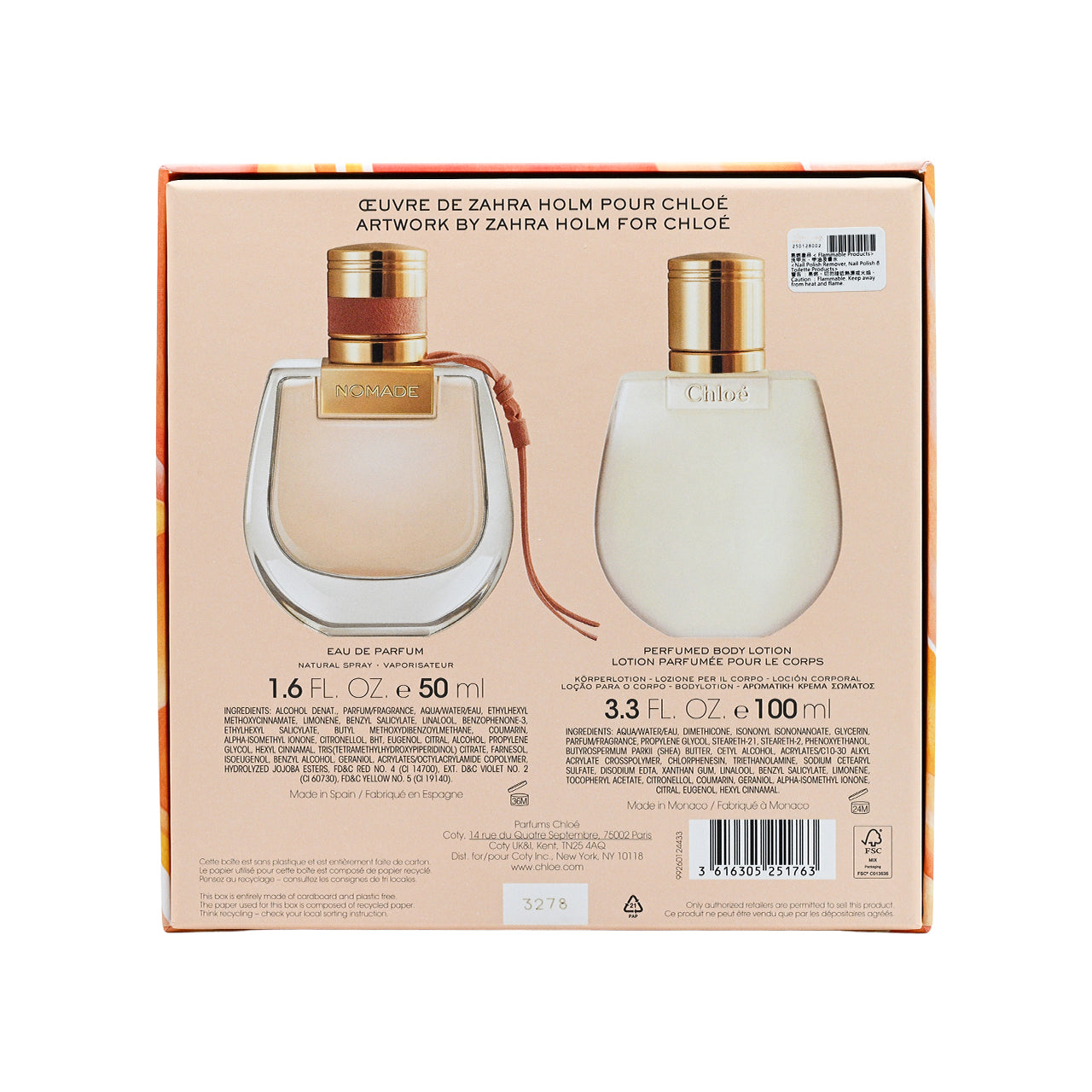 Chlo Nomade Eau de Parfum Gift Box 2pcs | Sasa Global eshop Sasa Global eShop Chlo Nomade Eau de Parfum Gift Box 2pcs | Sasa Global eshop Sasa Global eShop