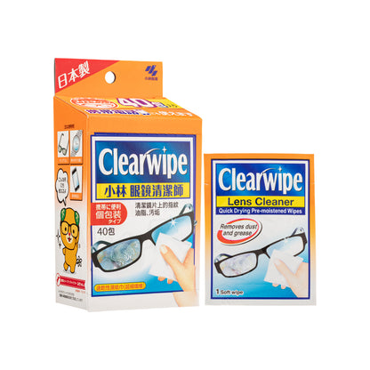 Kobayashi Seiyaku Clearwipe 40 PCS