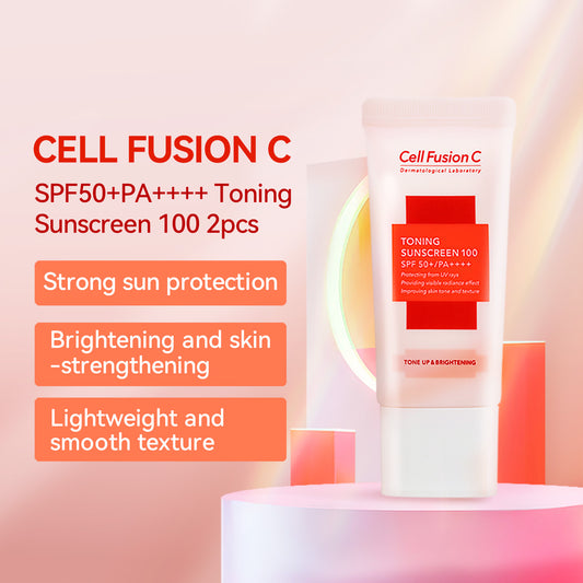 Cell Fusion C SPF50+Pa++++ Toning Sunscreen 100 2PCS