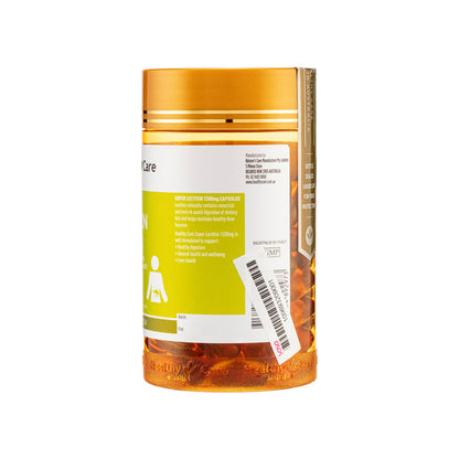 Healthy Care Lecithin 1200 100 Capsules | Sasa Global eShop