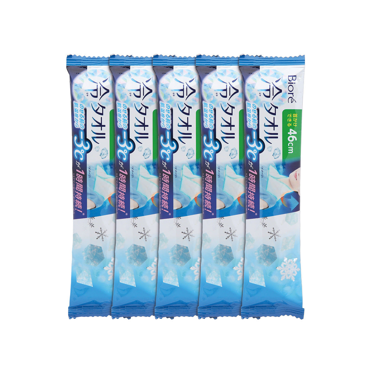 Biore Cold Sheet Body Wipes – Unscented, 20 Sheets – Japan Import, US Seller - View #3