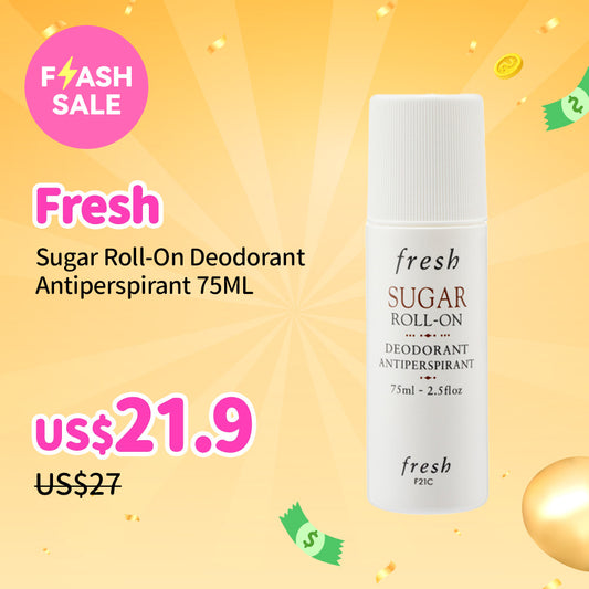 Fresh Sugar Roll-On Deodorant Antiperspirant 75ML