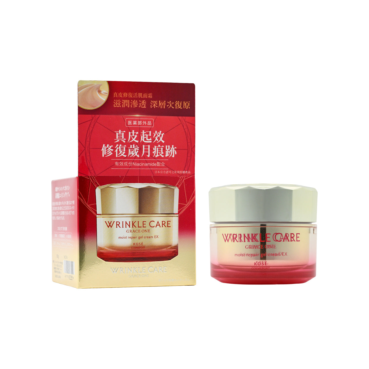 Kose Cosmeport Wrinkle Care Grace One Moist Gel Cream 100G – Sasa