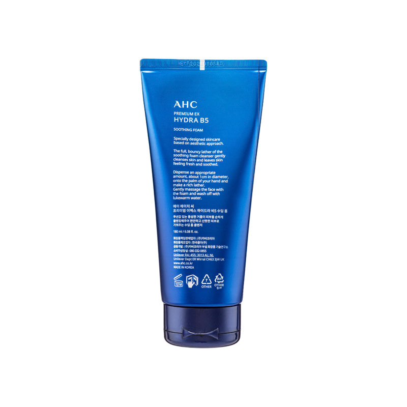 A.H.C Premium Ex Hydra B5 Soothing Foam 180ML – Sasa Global eShop