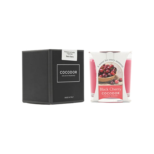 Cocod’or Premium Jar Candle - Black Cherry 170g