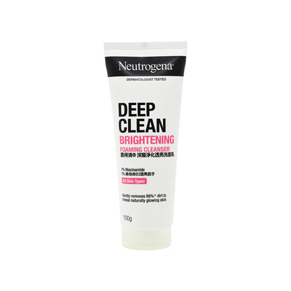 Neutrogena Deep Clean Brightening Foaming Cleanser 100G