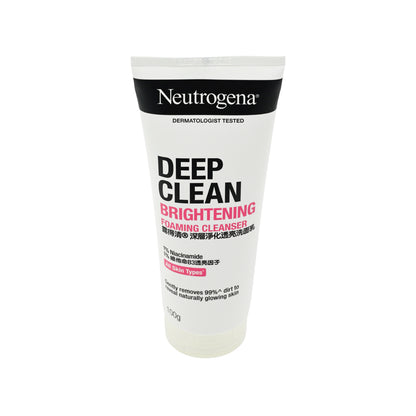 Neutrogena Deep Clean Brightening Foaming Cleanser 100G